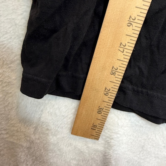 Hurley Long Sleeve Shirt Mens Size XL Black Collared Western Cowboy 1/4 Snap - Picture 5 of 9